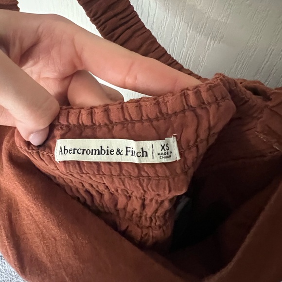 Abercrombie & Fitch Rust Backless Dress - Picture 4 of 4